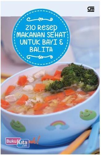Cover Buku 210 Resep Makanan Sehat Bayi & Balita