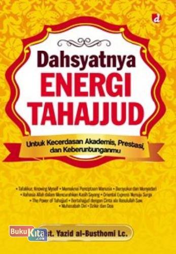 Cover Buku Dahsyatnya Energi Tahajud
