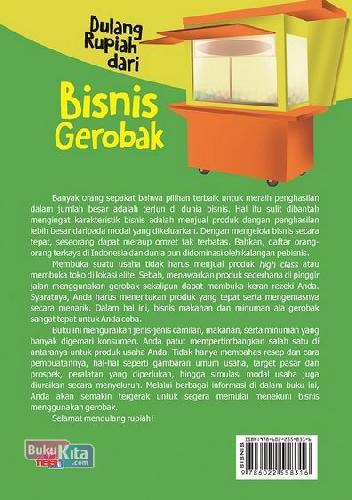Cover Belakang Buku Dulang Rupiah Dari Bisnis Gerobak