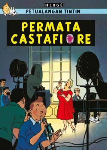 Cover Buku Petualangan Tintin: Permata Castafiore