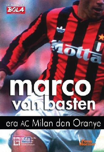 Cover Buku Marco van Basten Era AC Milan dan Oranye