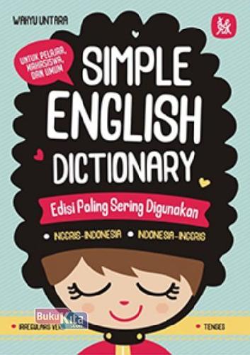 Cover Buku Simple English Dictionary - Edisi Paling Sering Digunakan