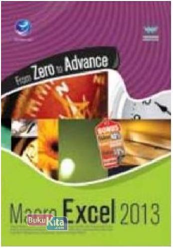 Cover Buku Macro Excel 2013: From Zero To Advance
