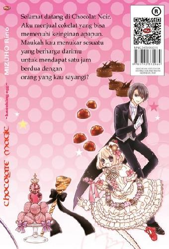 Cover Belakang Buku Chocolate Magic - Knocking Egg