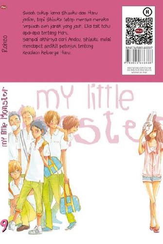 Cover Belakang Buku My Little Monster 09
