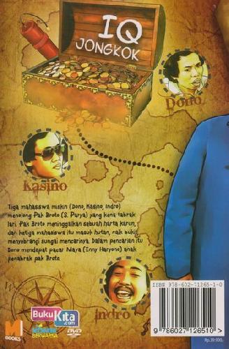 Cover Belakang Buku Komik Warkop DKI : IQ Jongkok
