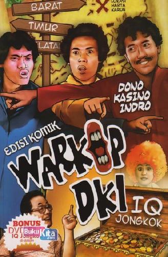 Cover Buku Komik Warkop DKI : IQ Jongkok