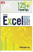 Cover Buku 125+ Powertips Untuk Excel 2007, 2010, & 2013