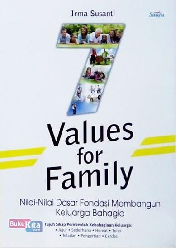 Cover Buku 7 Values For Family