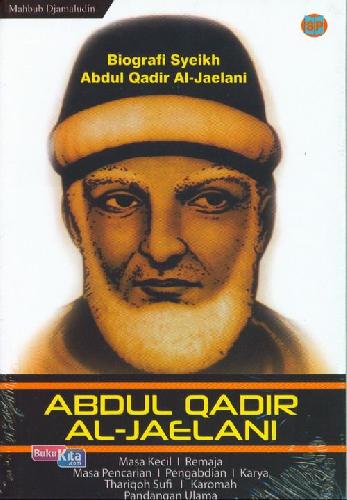 Cover Buku Abdul Qadir Al-Jaelani