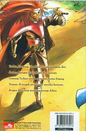 Cover Belakang Buku A Story of Heroes #16