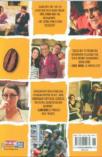 Cover Belakang Buku Filosofi Kopi:A Coffee Table Book