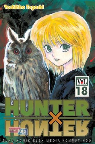 Cover Buku Hunter X Hunter 18