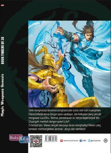 Cover Belakang Buku Magical Weapon Genesis 12