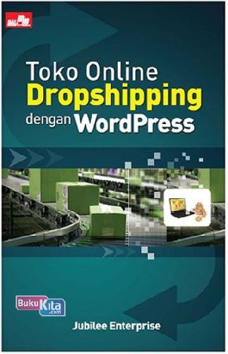 Cover Buku Toko Online Dropshipping Dengan Wordpress