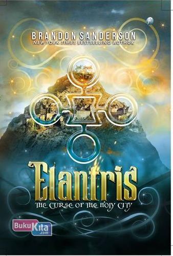 Cover Buku Elantris: The Curse Of The Holy City