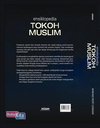 Cover Belakang Buku Ensiklopedia Tokoh Muslim - Hc