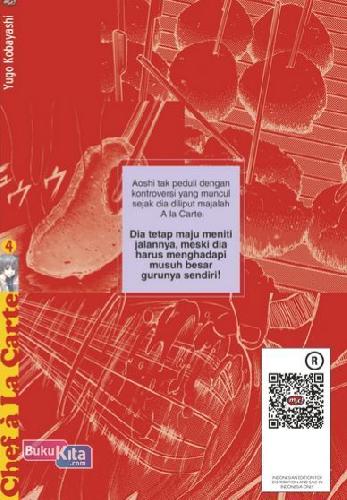 Cover Belakang Buku Chef Ala Carte 04 (Tamat)