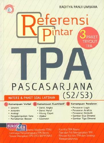 Cover Buku Referensi Pintar TPA Pascasarjana (S2/S3)