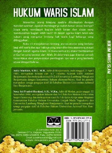Cover Belakang Buku Hukum Waris Islam: Cara Mudah&Praktis Memahami...