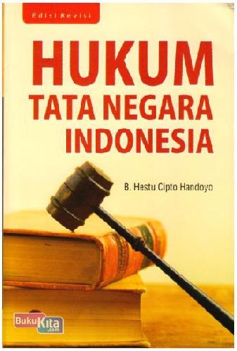 Cover Buku Hukum Tata Negara Indonesia Edisi Revisi
