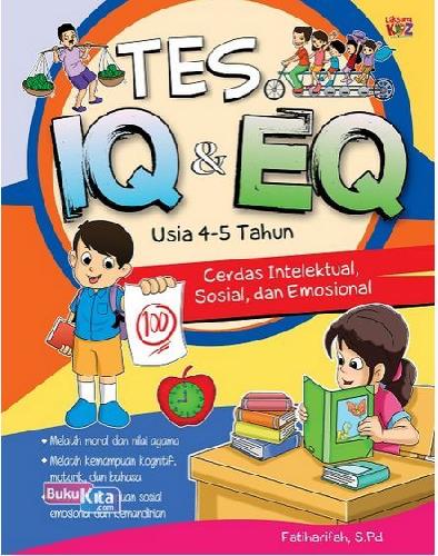 Cover Buku Tes Iq & Eq Usia 4-5 Thn