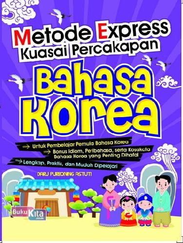 Cover Buku Metode Express Kuasai Percakapan Bahasa Korea