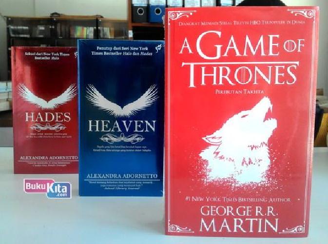 Cover Buku Paket Superstar 2 (Hades+Heaven+A Game of Thrones)