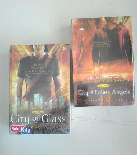 Cover Buku Paket superstar 1 (City of Glass+City of Fallen Angels)