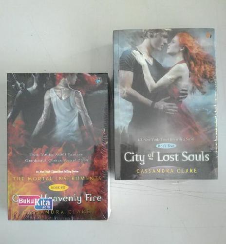 Cover Buku Paket superstar 1 (City of Heavenly Fire+City of Lost Souls)