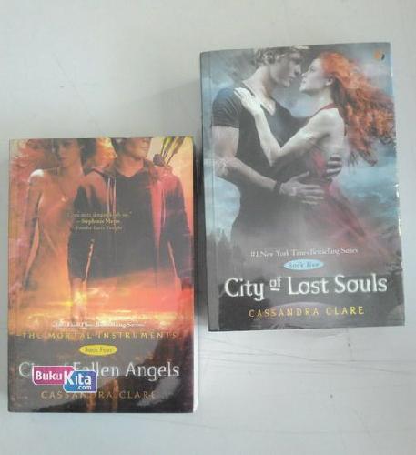 Cover Buku Paket superstar 1 (City of Fallen Angels+City of Lost Souls)