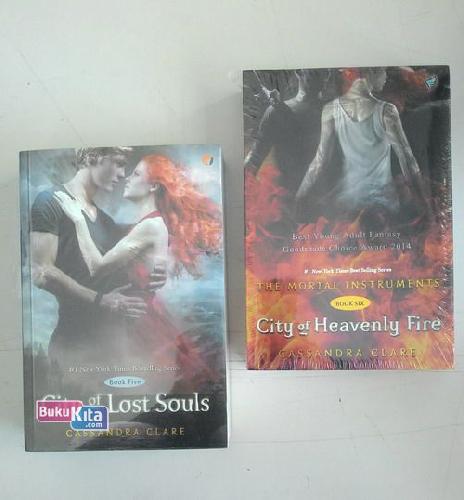 Cover Buku Paket superstar 1 (City of Lost Souls+City of Heavenly Fire)