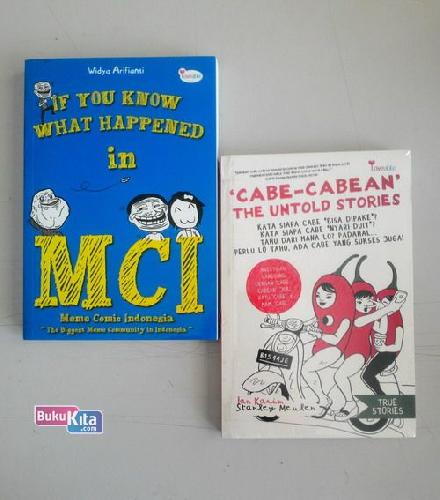 Cover Buku Paket superstar 1 (If You Know What Happened in MCI+Cabe-cabean The Untold Stories)