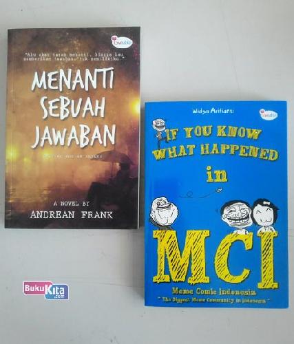 Cover Buku Paket superstar 1 (If You Know What Happened in MCI+Menanti Sebuah Jawaban)