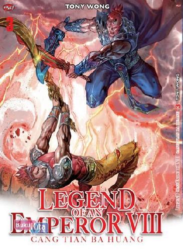 Cover Buku Legend of Emperor VIII - Cang Tian Ba Huang 03