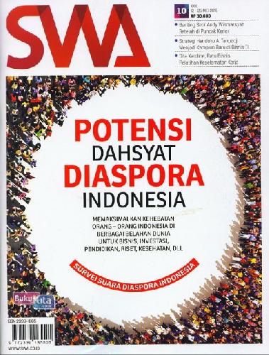 Cover Buku Majalah SWA Sembada No. 10 | 12 - 25 Mei 2015