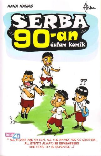 Cover Buku Serba 90-An Dalam Komik