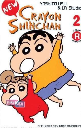 Cover Buku New Crayon Shinchan 02