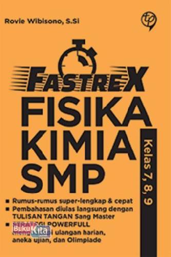 Cover Buku FastreX Fisika Kimia SMP Kelas 7, 8, 9