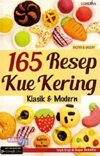 Cover Buku 165 Resep Kue Kering Klasik&Modern