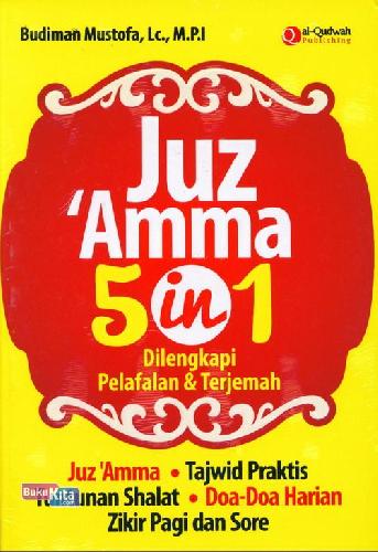 Cover Buku JUZ AMMA 5 IN 1 Dilengkapi Pelafalan & Terjemah