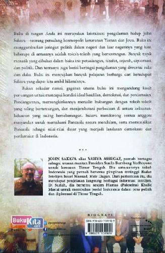 Cover Belakang Buku John Sakava : Lika Liku Perjalanan Mantan Staff Khs Kpl Bin