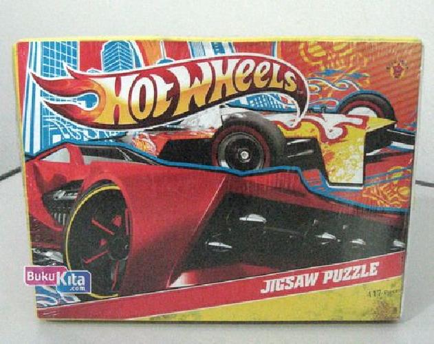 Cover Buku Jigsaw Puzzle Box Hot Wheels - PBHW 02