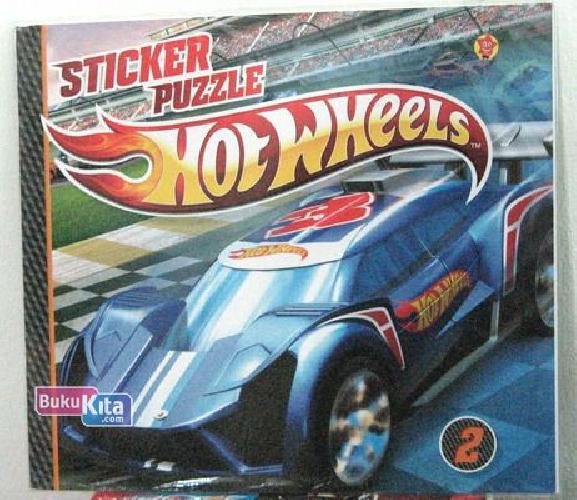 Cover Buku Sticker Puzzle Hot Wheels 02