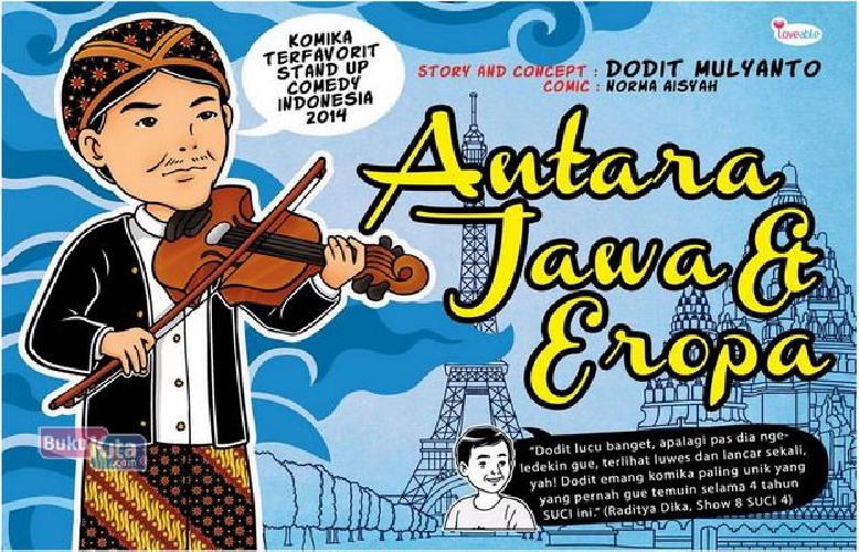 Cover Buku Antara Jawa & Eropa