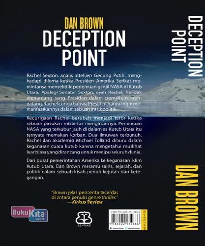 Cover Belakang Buku Deception Point