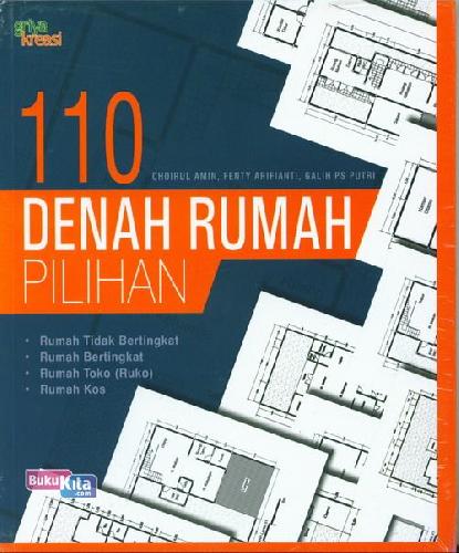 Cover Buku 110 Denah Rumah Pilihann
