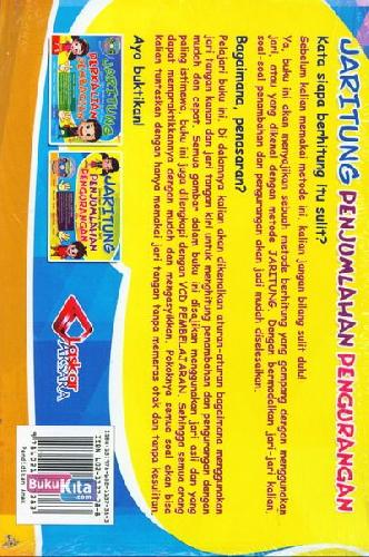 Cover Belakang Buku Jaritung Penjumlahan Pengurangan