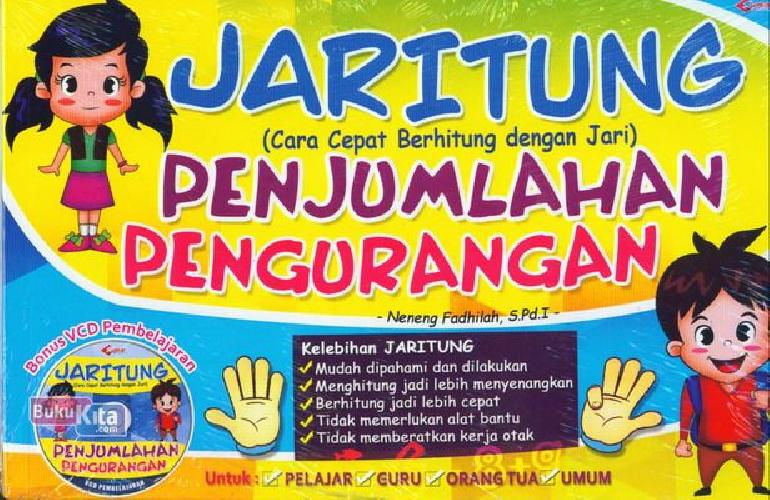 Cover Buku Jaritung Penjumlahan Pengurangan