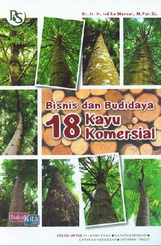 Cover Buku Bisnis&Budidaya 18 Kayu Komersial
